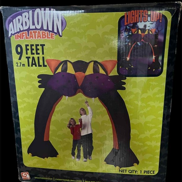 Halloween Inflatable cat arch - Picture 3 of 3